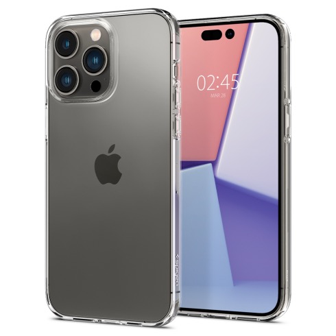 Spigen kryt Crystal Flex pre iPhone 14 Pro - Crystal Clear