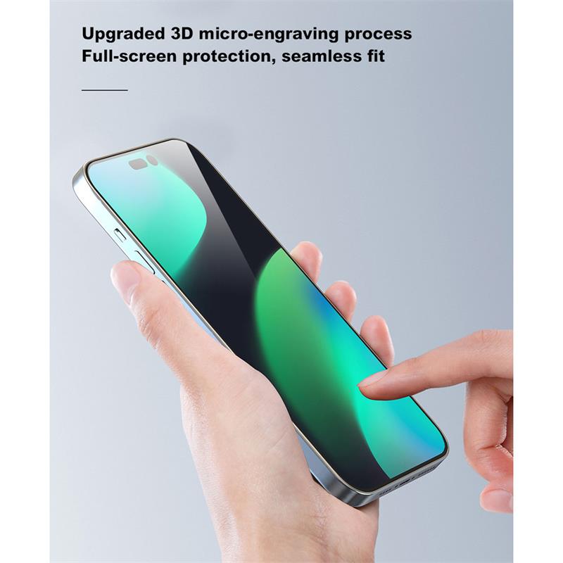 Devia ochranné sklo Star Series pro iPhone 14 Plus - Black Frame