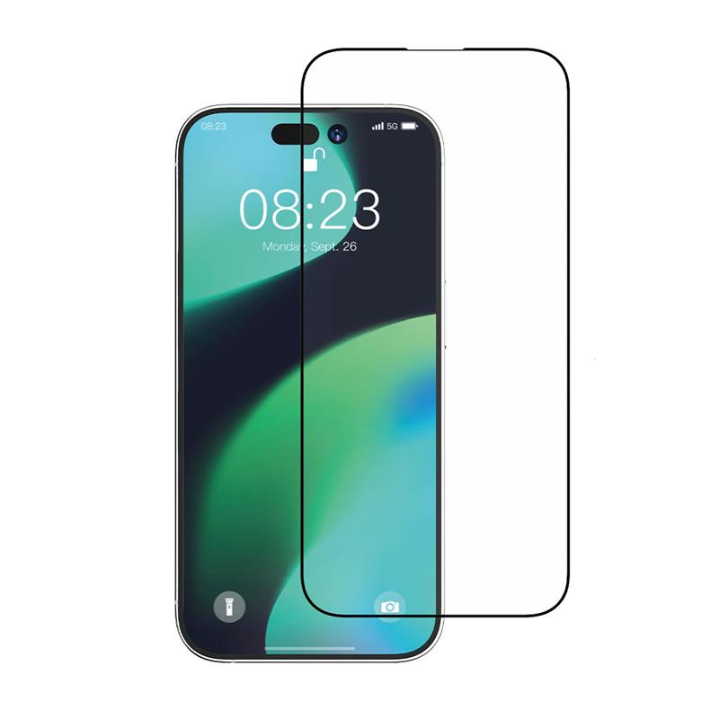 Devia ochranné sklo Van Series Ultra-Thin pre iPhone 14 - Black Frame