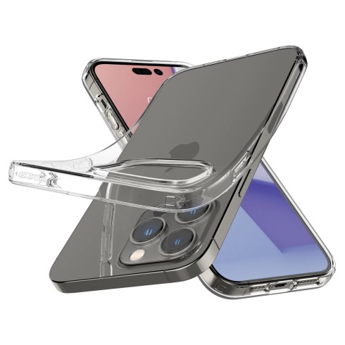 Spigen kryt Liquid Crystal pre iPhone 14 Pro - Crystal Clear