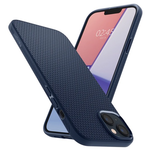 Spigen kryt Liquid Air pre iPhone 14 - Navy Blue