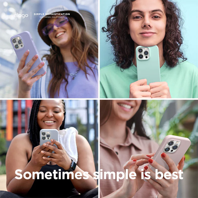 Elago kryt Silicone Case pre iPhone 14 Pro - Lovely Pink