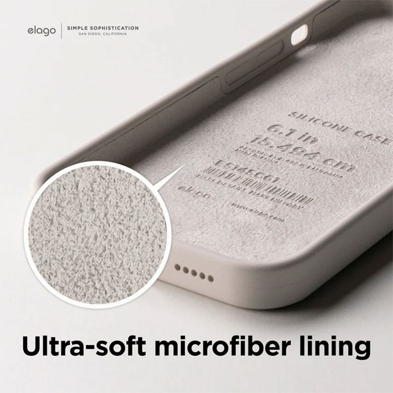 Elago kryt Silicone Case pro iPhone 14 Pro Max - Burgundy