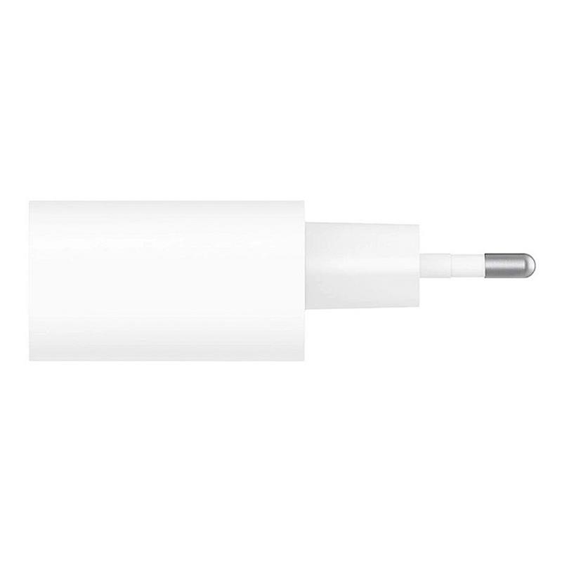 Belkin 25W PD 3.0 PPS USB-C Wall Charger + USB-C/Lightning kábel 1m - White