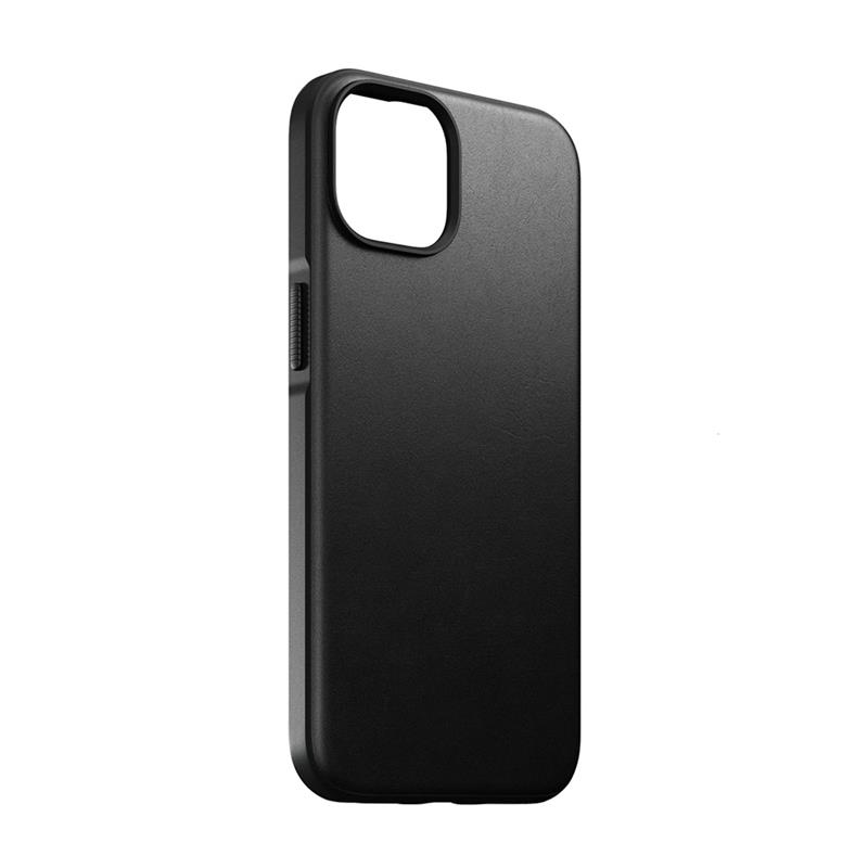 Nomad kryt Modern Leather Case Magsafe pre iPhone 14 - Black