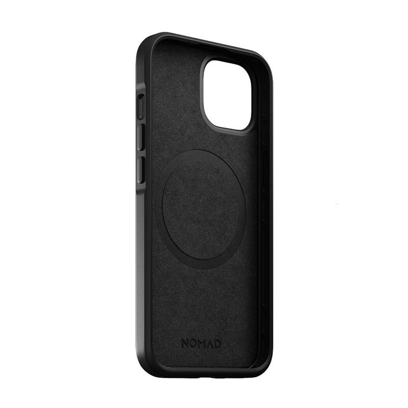 Nomad kryt Modern Leather Case Magsafe pre iPhone 14 - Black