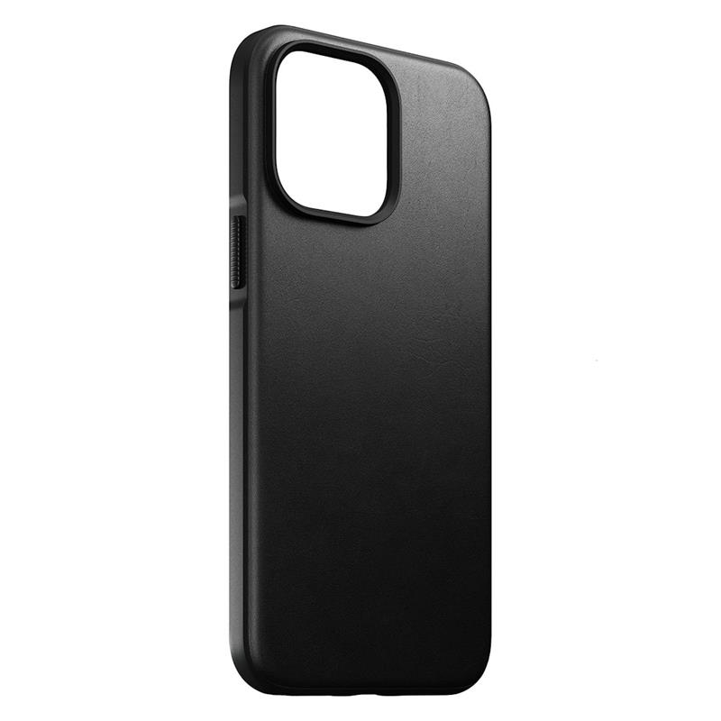 Nomad kryt Modern Leather Case Magsafe pre iPhone 14 Pro Max - Black