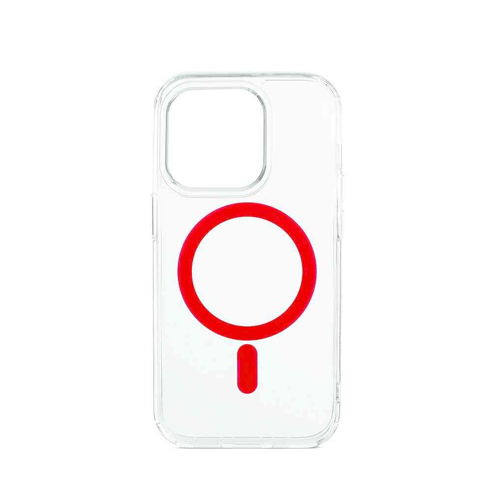 Aiino - Frozen Case with magnet for iPhone 14 Pro - red