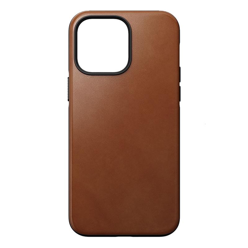Nomad kryt Modern Leather Case Magsafe pro iPhone 14 Pro Max - English Tan
