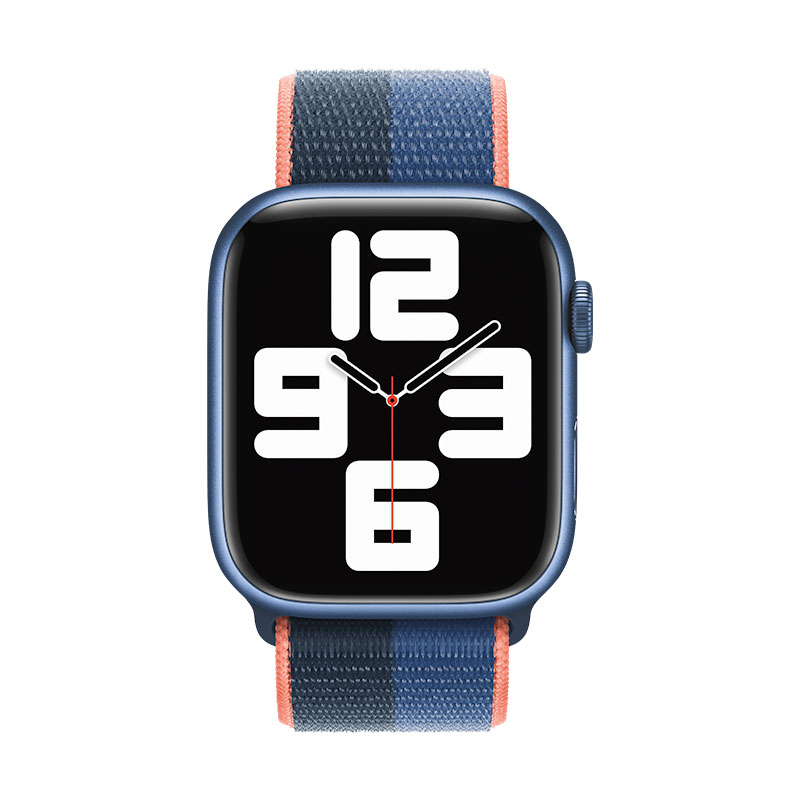 Apple Watch 45mm Blue Jay/Abyss Blue Sport Loop-Extra Large