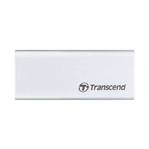 Transcend SSD 500GB ESD260C USB 3.1 Gen 2 - Silver Aluminium
