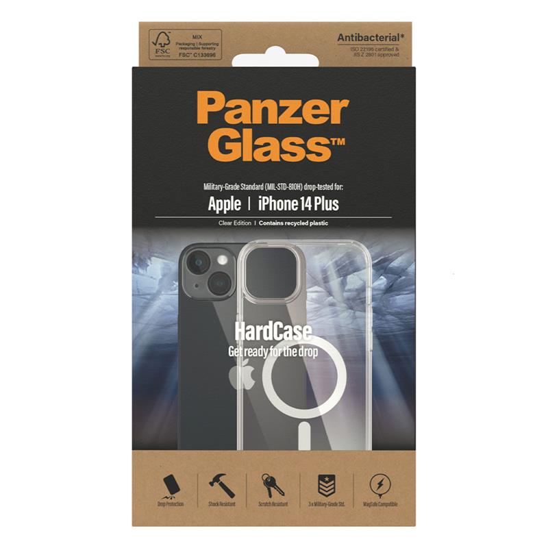 PanzerGlass kryt HardCase Magsafe AB pre iPhone 14 Plus - Clear
