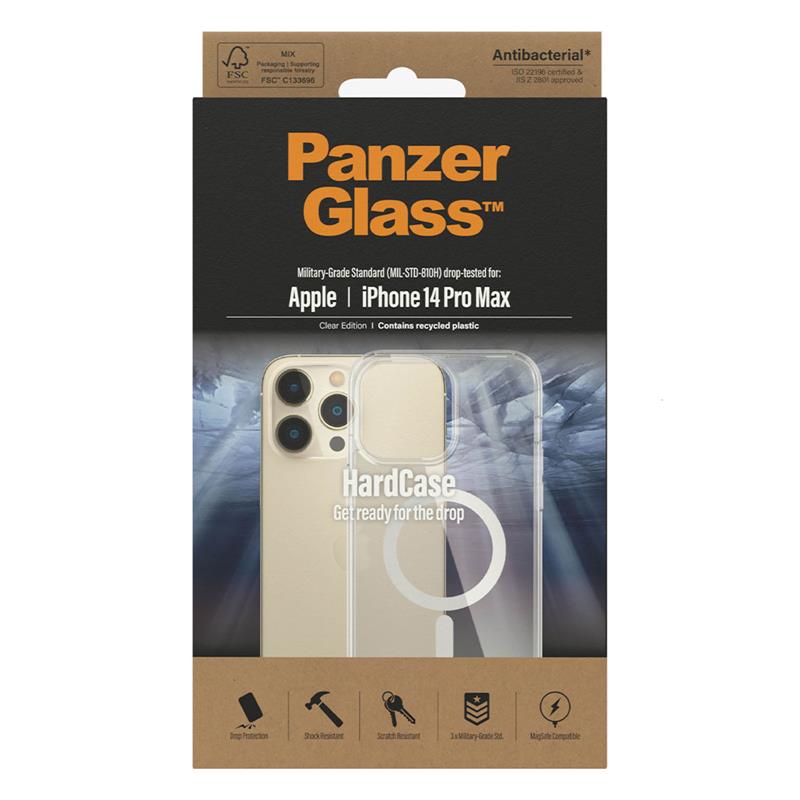 PanzerGlass kryt HardCase Magsafe AB pre iPhone 14 Pro Max - Clear