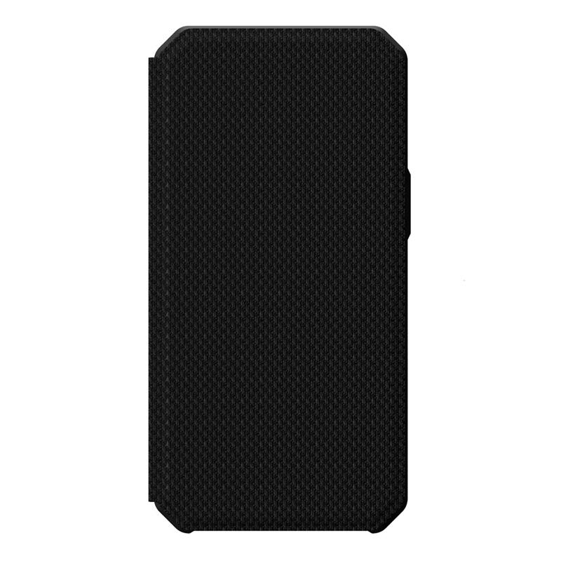 UAG puzdro Metropolis Folio pre iPhone 14 Pro Max - Kevlar Black