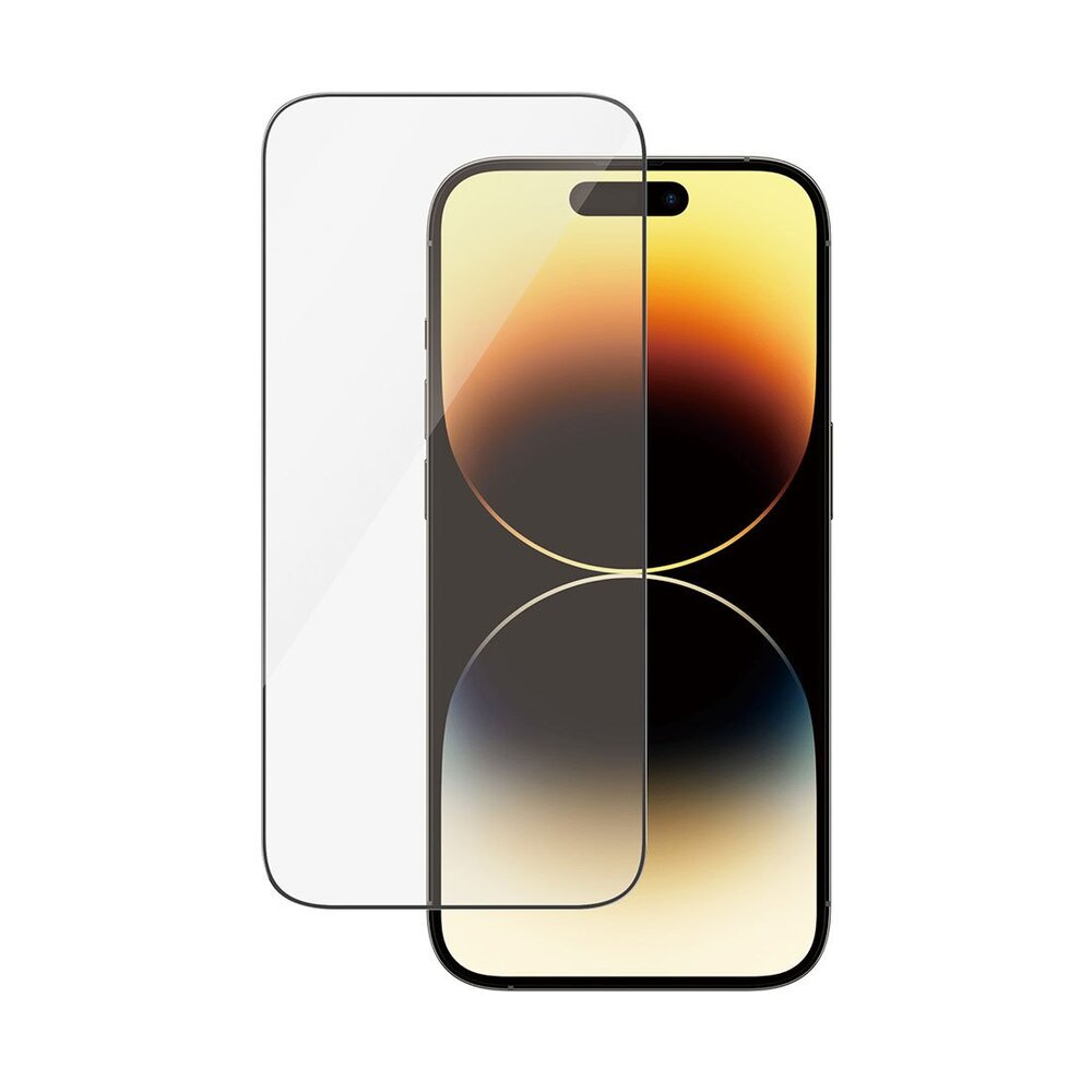 PanzerGlass ochranné sklo UWF AB pre iPhone 14 Pro - Black Frame