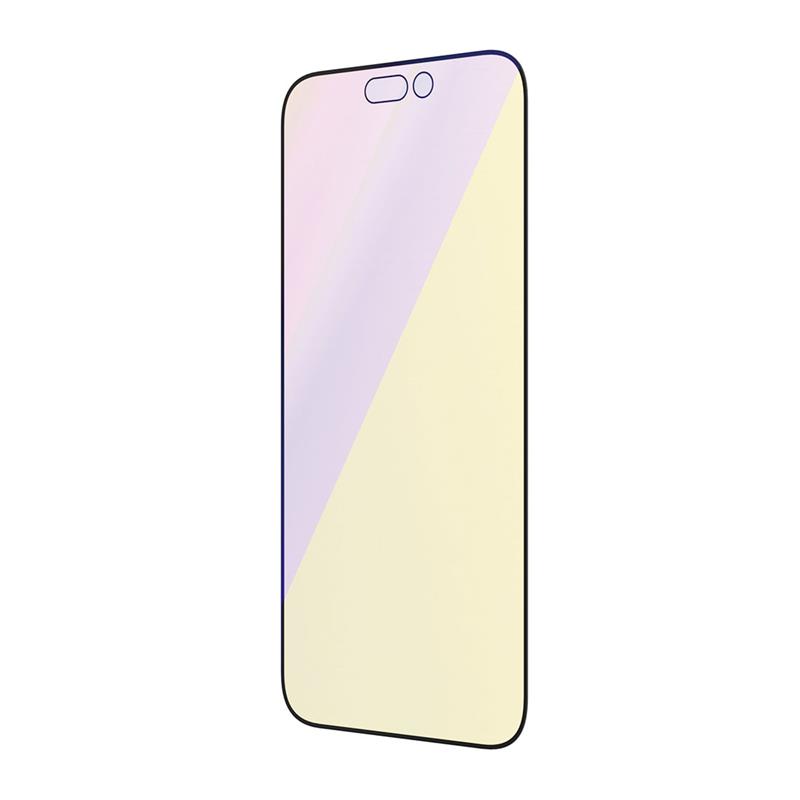 PanzerGlass ochranné sklo UWF AB Anti-Bluelight pre iPhone 14 Pro - Black Frame