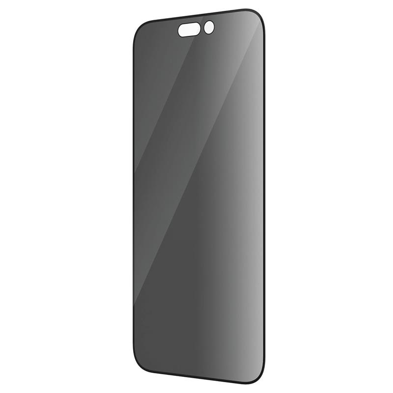 PanzerGlass ochranné sklo UWF Privacy AB pre iPhone 14 Pro Max - Black Frame