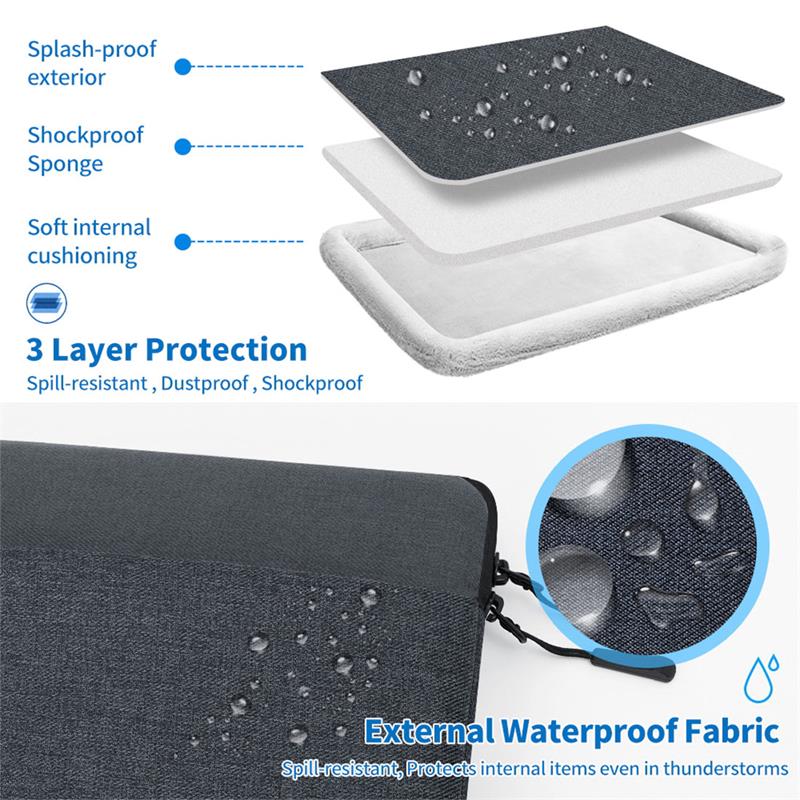 Seine Scene puzdro Valence pre MacBook Air 13" M2 2022 - Black