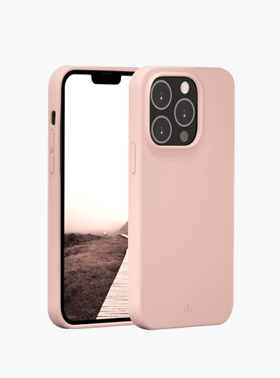 dbramante1928 - Puzdro Monaco kompatibilné s MagSafe pre iPhone 14 Pro Max, pink sand