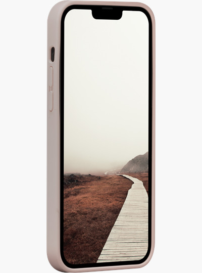 dbramante1928 - Puzdro Monaco kompatibilné s MagSafe pre iPhone 14 Pro Max, pink sand