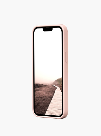 dbramante1928 - Puzdro Monaco kompatibilné s MagSafe pre iPhone 14 Pro Max, pink sand