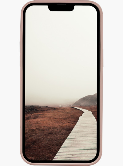 dbramante1928 - Puzdro Monaco kompatibilné s MagSafe pre iPhone 14 Pro Max, pink sand