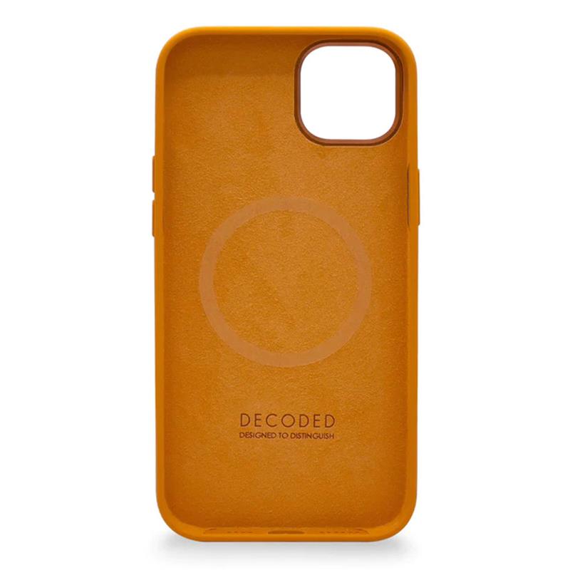 Decoded kryt Silicone Backcover MagSafe pro iPhone 14 Plus - Apricot