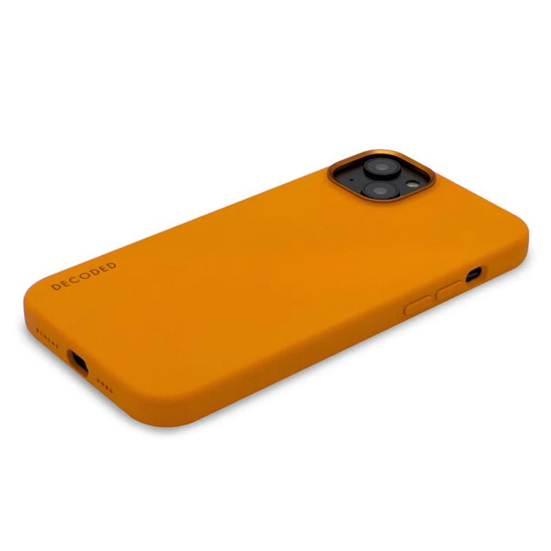Decoded kryt Silicone Backcover MagSafe pro iPhone 14 Plus - Apricot