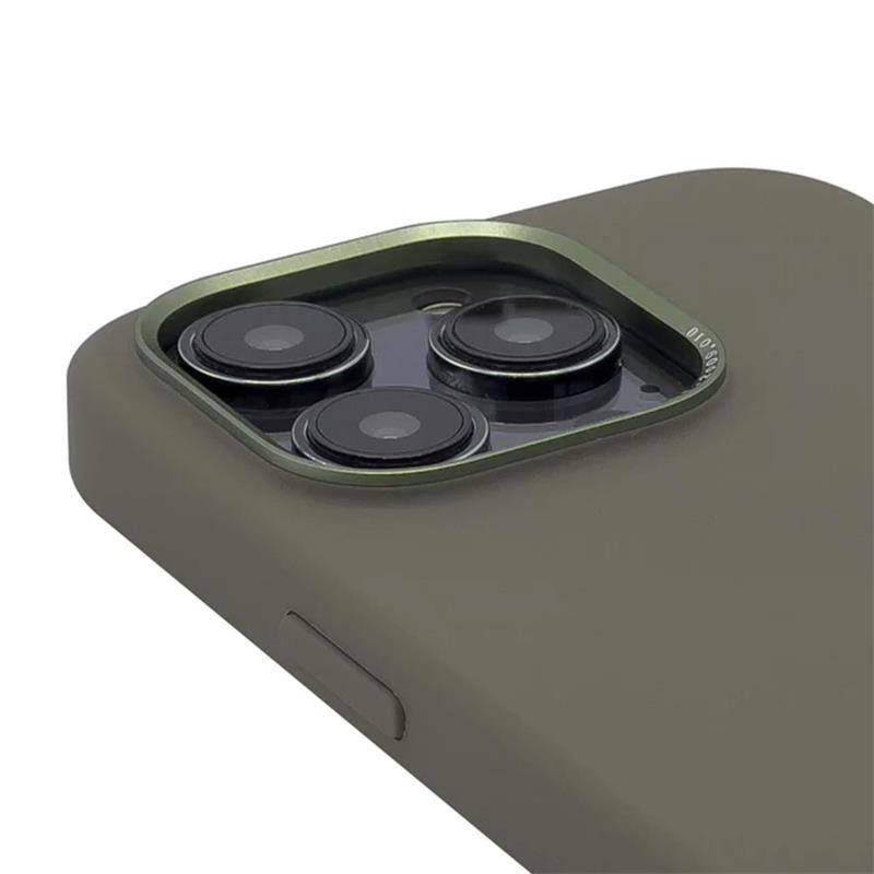 Decoded kryt Silicone Backcover MagSafe pro iPhone 14 Pro Max - Olive