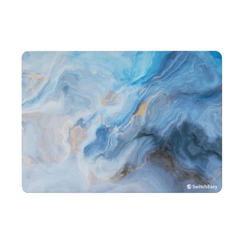 SwitchEasy Hardshell Marble Case pre MacBook Air 13" M2/M3/M4 - Marine Blue