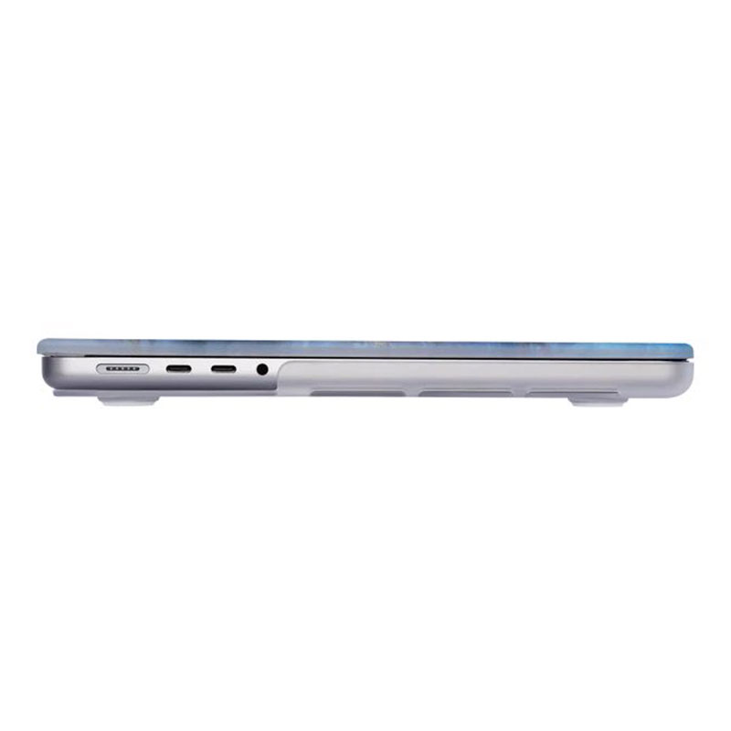 SwitchEasy Hardshell Marble Case pre MacBook Air 13" M2/M3/M4 - Marine Blue