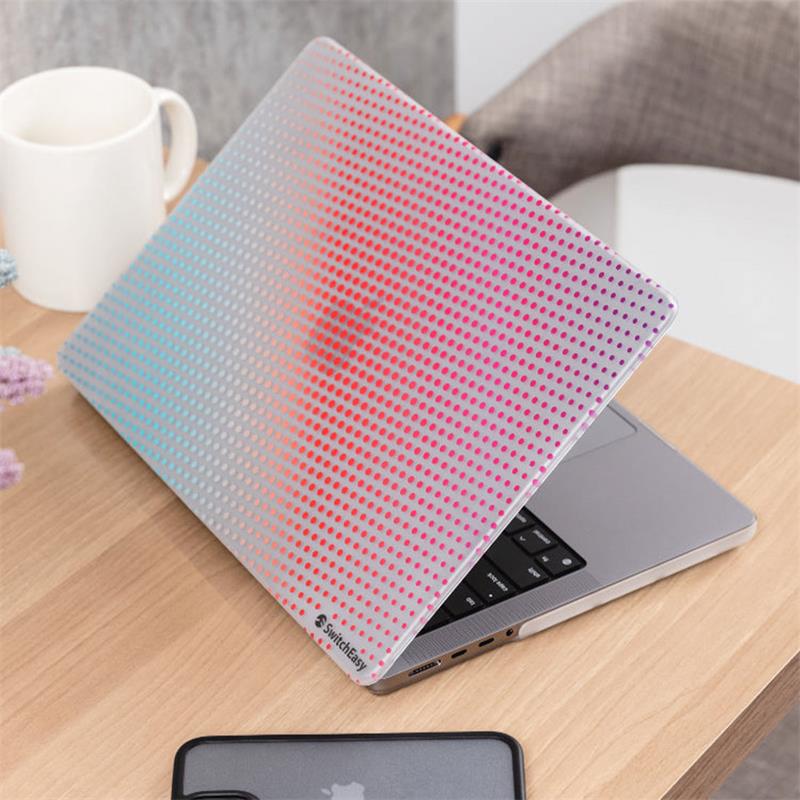 SwitchEasy Hardshell Dots Case pre MacBook Air 13" M2/M3/M4 - Aurora