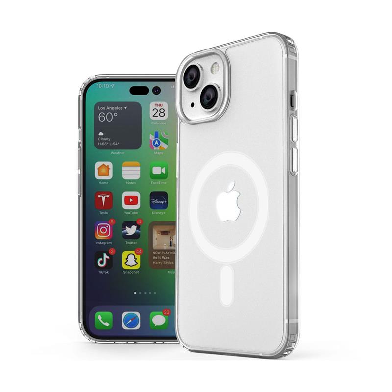 ER CASE kryt Ice Snap Magsafe pre iPhone 14 - Clear