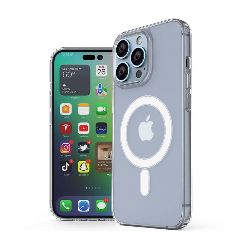 ER CASE kryt Ice Snap Magsafe pre iPhone 14 Pro - Clear