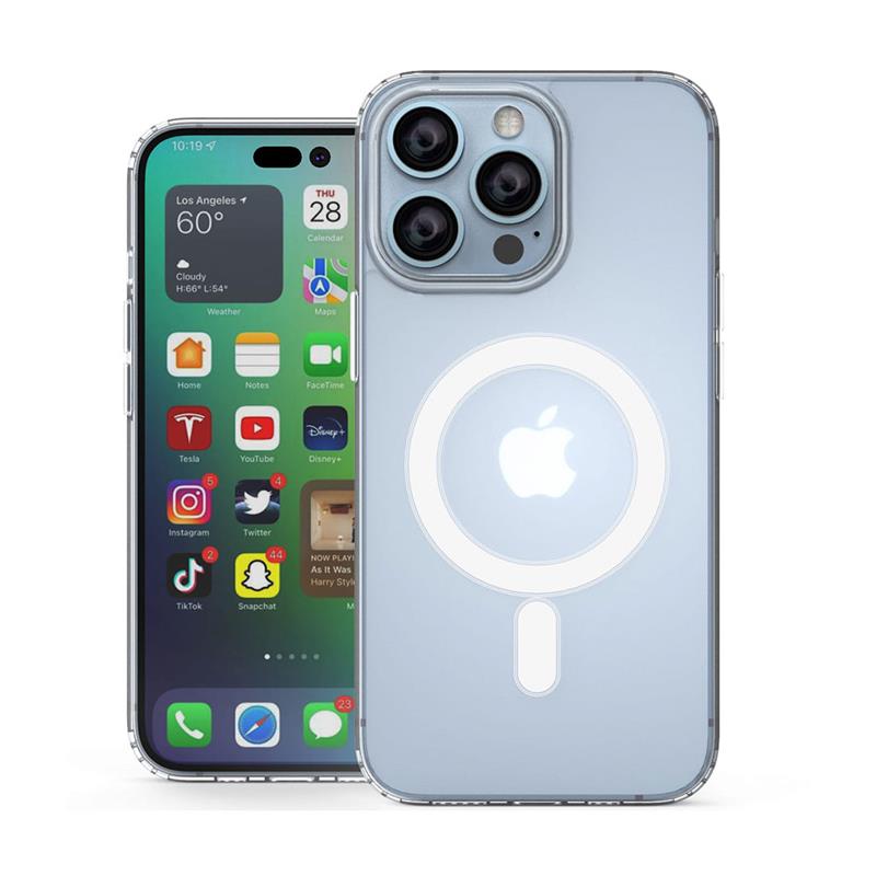 ER CASE kryt Ice Snap Magsafe pre iPhone 14 Pro - Clear