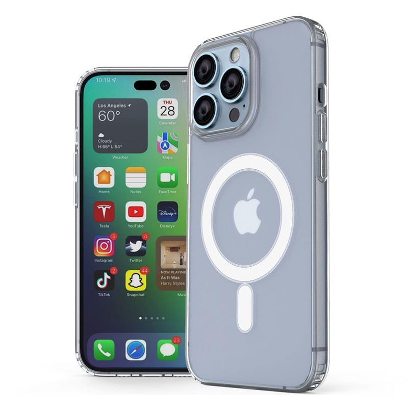 ER CASE kryt Ice Snap Magsafe pre iPhone 14 Pro Max - Clear