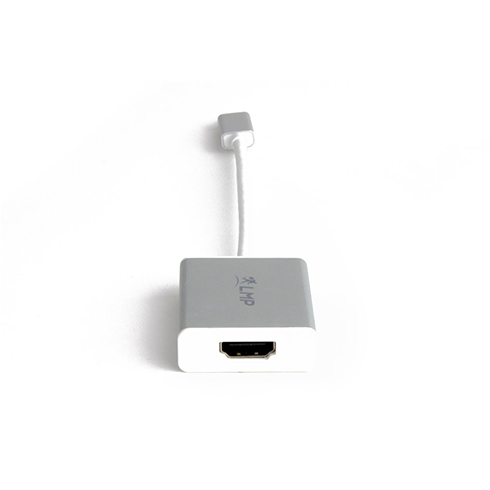 LMP adaptér USB-C to HDMI 1.4 Ultra HD 4K - Silver Aluminium