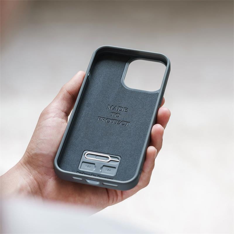 Woodcessories kryt Bumper Case MagSafe pre iPhone 14 Plus - Camo Grey
