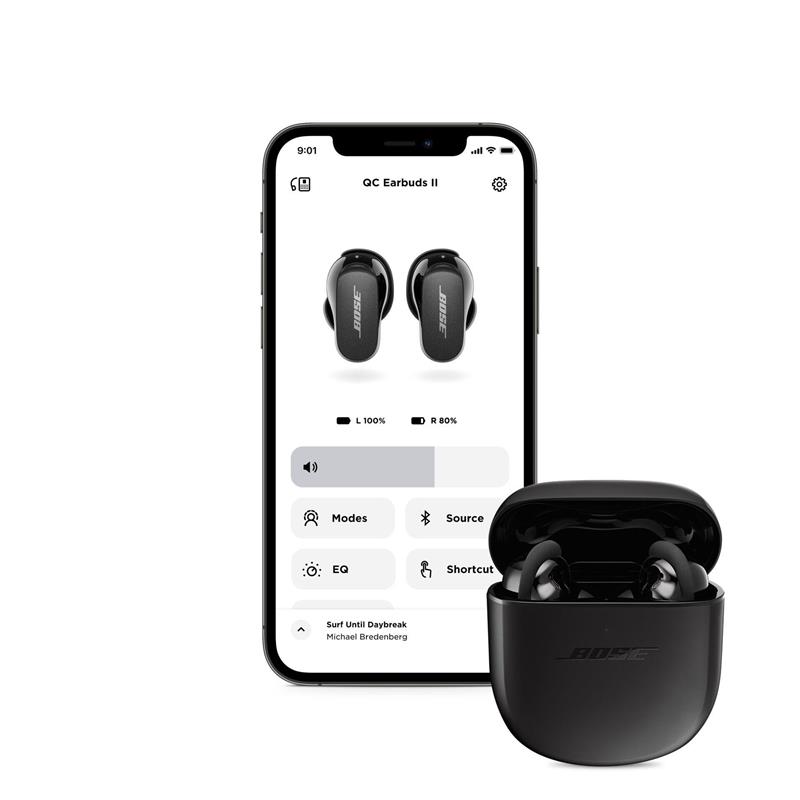 BOSE QuietComfort Earbuds II Black sluchátka