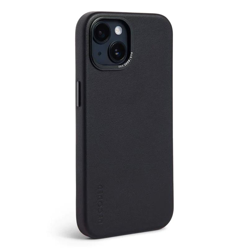 Decoded kryt Leather Backcover MagSafe pro iPhone 14 Plus - Black