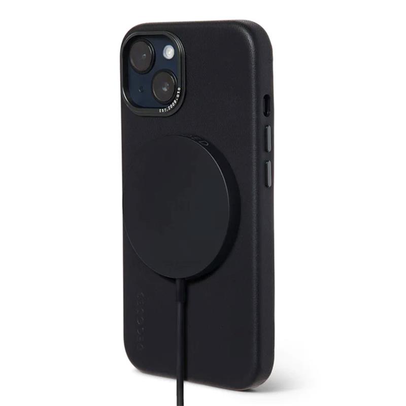 Decoded kryt Leather Backcover MagSafe pro iPhone 14 Plus - Black