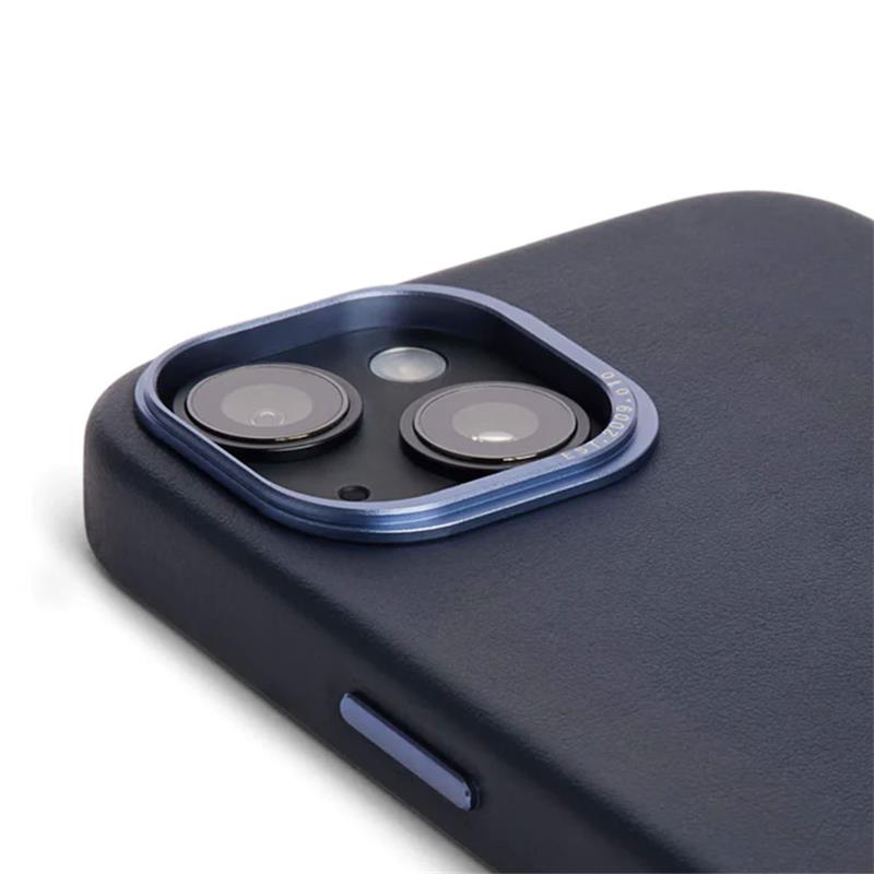 Decoded kryt Leather Backcover MagSafe pro iPhone 14 Plus - Navy