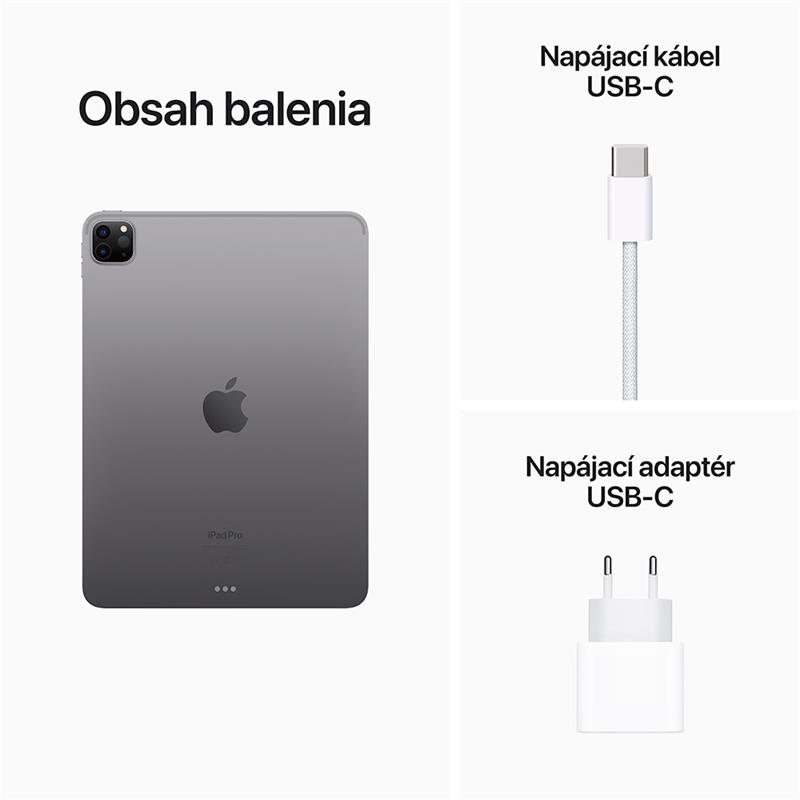iPad Pro 11" Wi-Fi 128GB Kozmický sivý (2022)