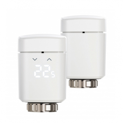 Eve Thermo Smart Radiator Valve-Thread compatible-2 PACK