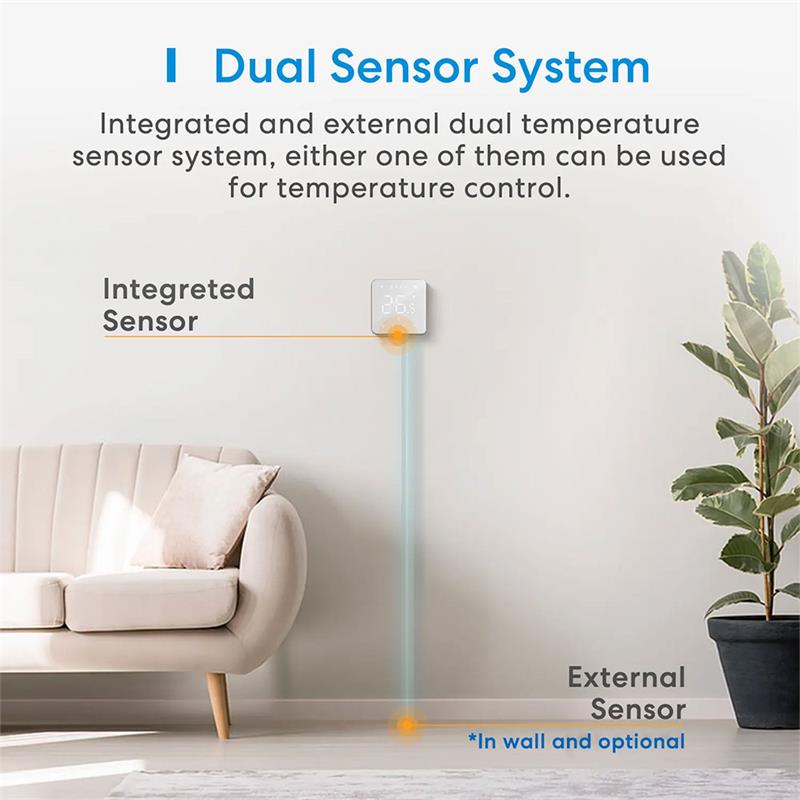 Meross Smart Wi-Fi Termostat pro elektrické podlahové topení