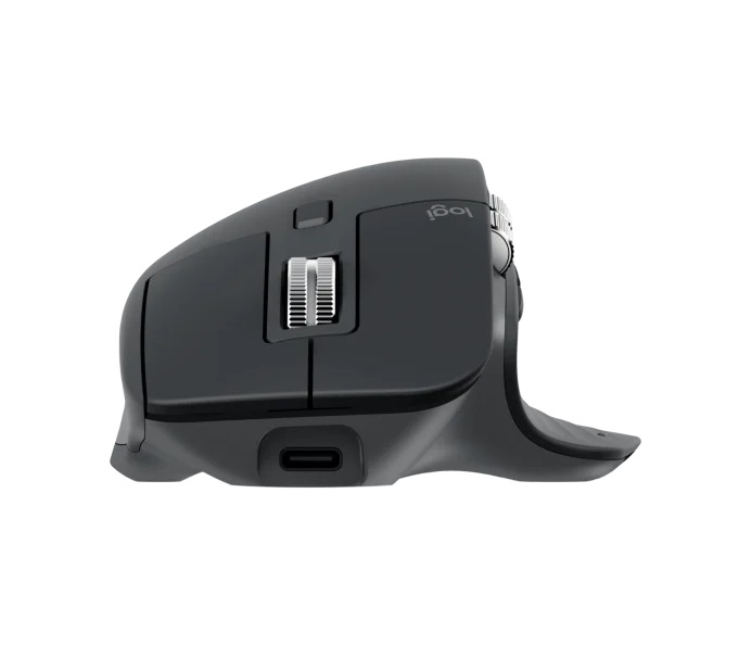 Logitech MX Master 3S - výkonná bezdrôtová myš - grafitová
