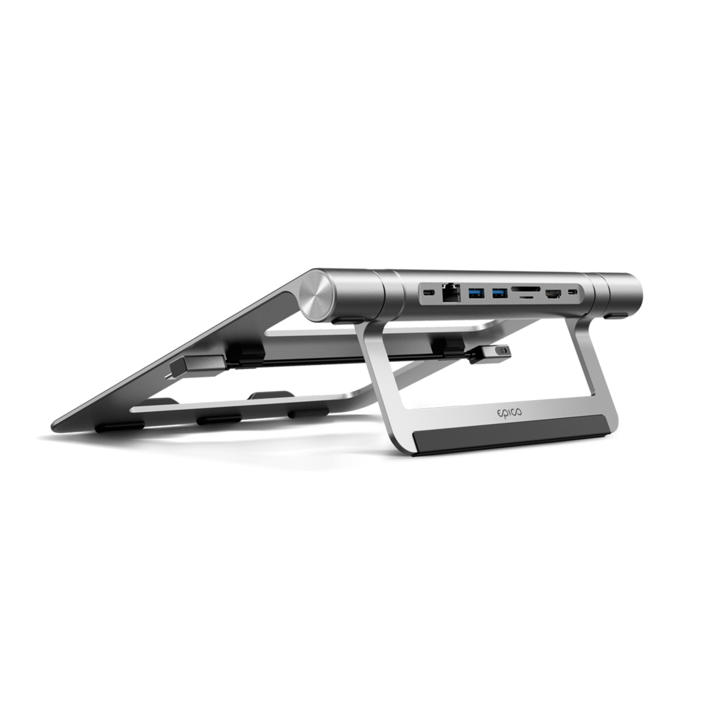 EPICO 8in1 HUB with Macbook Stand