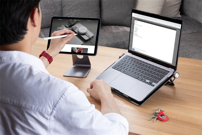 EPICO 8in1 HUB with Macbook Stand