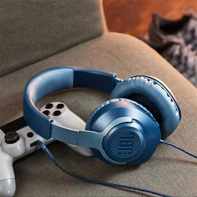 JBL Quantum 100 Blue slúchadlá
