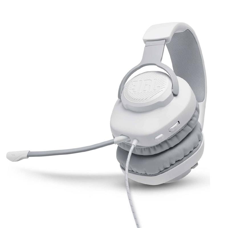JBL Quantum 100 White slúchadlá